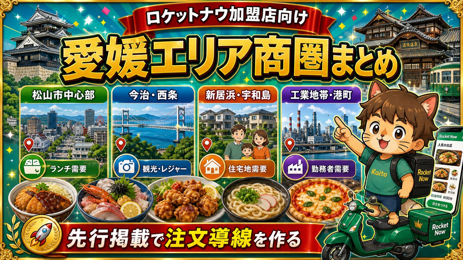 ロケットナウ愛媛エリア特徴まとめ