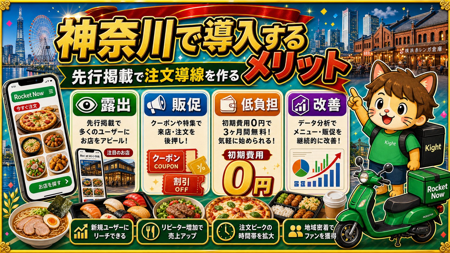 ロケットナウ神奈川エリア導入メリット