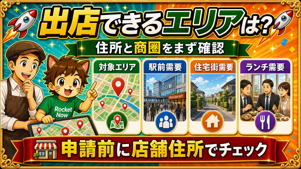 ロケットナウ加盟店の初期費用と手数料