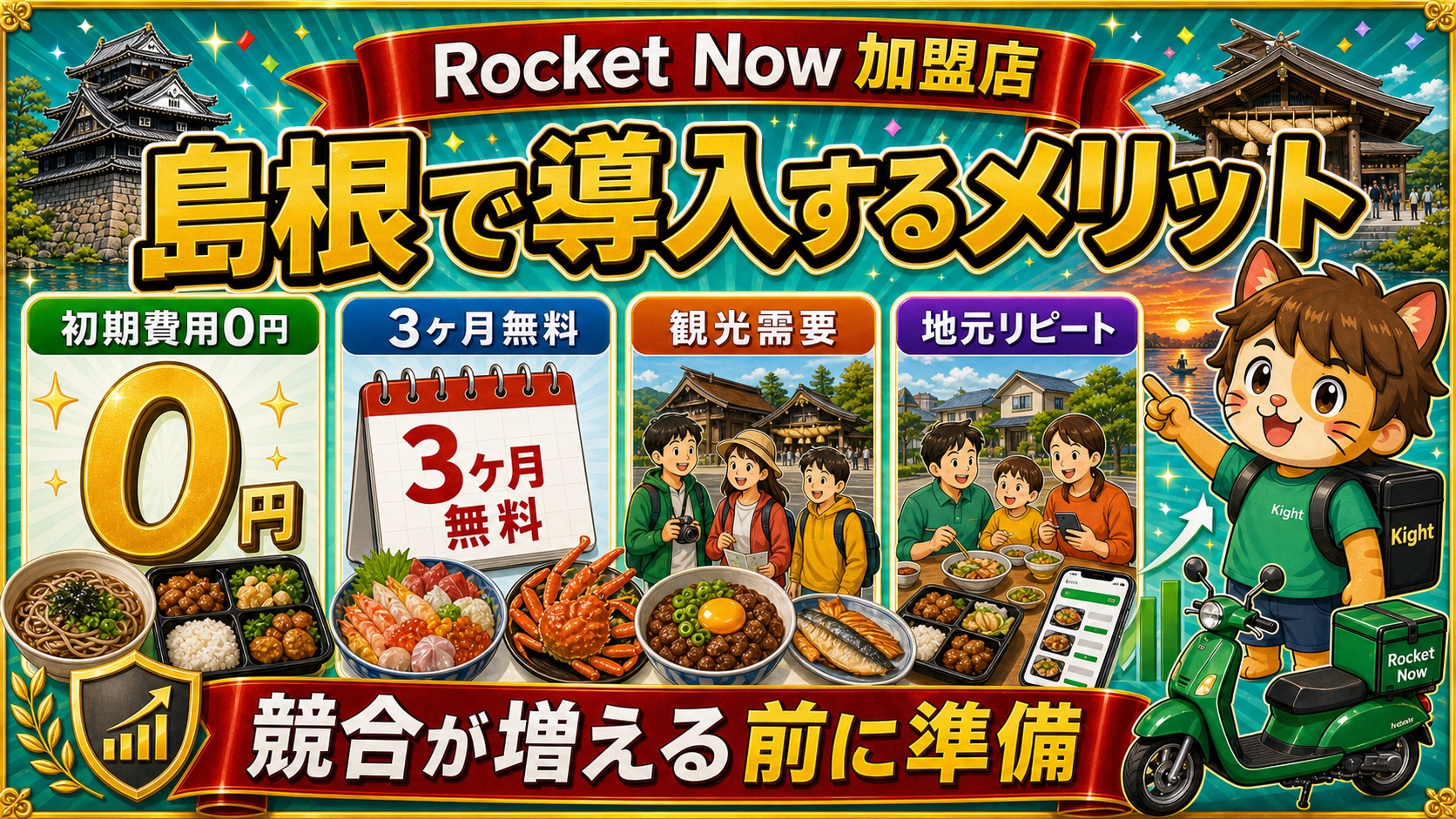 ロケットナウ島根エリア導入メリット